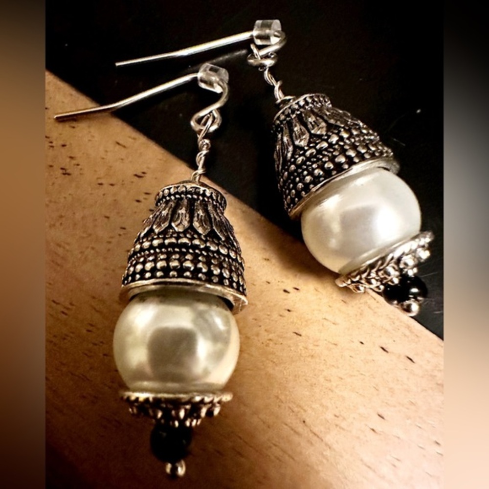 Earrings made by Jojo